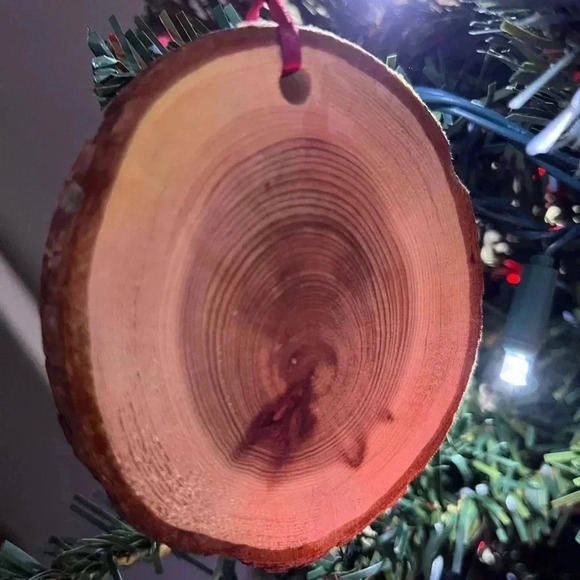 Handmade Wood Christmas  Ornament - Picture 2 of 6